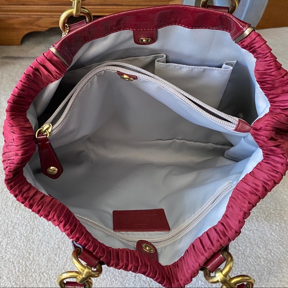 Red Coach Purse - Picture 5 of 5